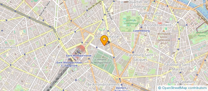 localisation de l'entreprise ANNE CHANCELLE  PARIS