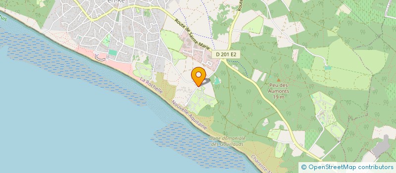 localisation de l'entreprise ANNE-CHRISTELE BIEN-ETRE à LE BOIS-PLAGE-EN-RE