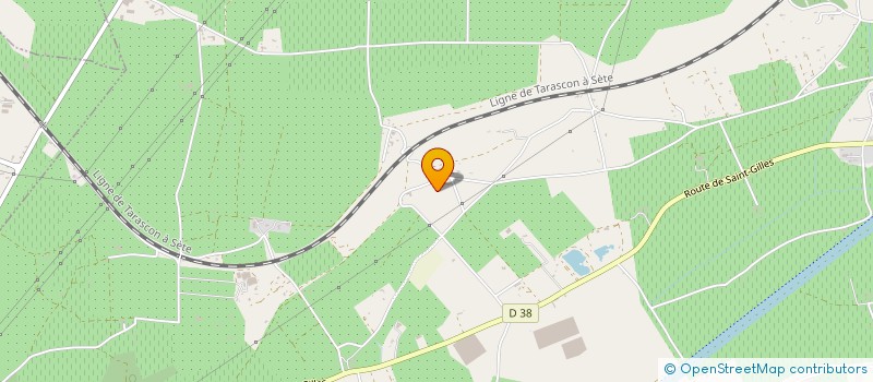 localisation de l'entreprise ANNE COLLARD  BEAUCAIRE