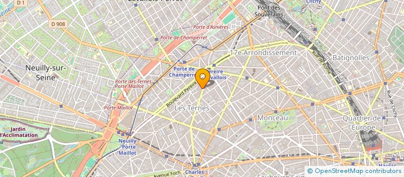 localisation de l'entreprise ANNE DE GAUDRIC SAS  PARIS