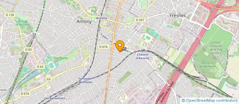 localisation de l'entreprise ANNE DE KIEV à ANTONY