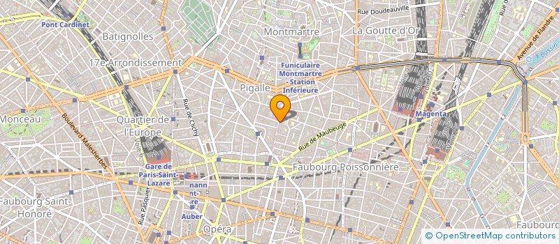 localisation de l'entreprise ANNE DESBRUERES à PARIS