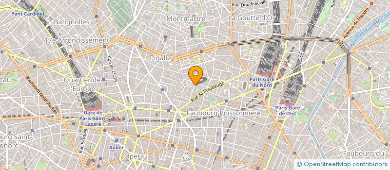 localisation de l'entreprise ANNE DESTEIN à PARIS