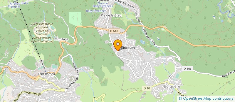 localisation de l'entreprise ANNE ET FRED  BOLQUERE