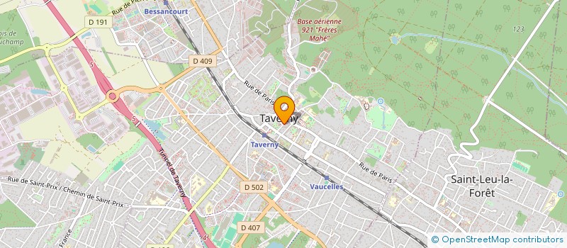 localisation de l'entreprise ANNE IMPORT  TAVERNY