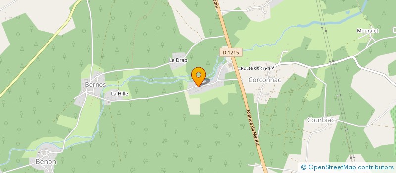 localisation de l'entreprise ANNE-JACQUELINE  SAINT-LAURENT-MEDOC