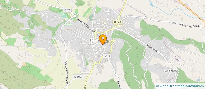 localisation de l'entreprise ANNE LAFARE à EGUILLES