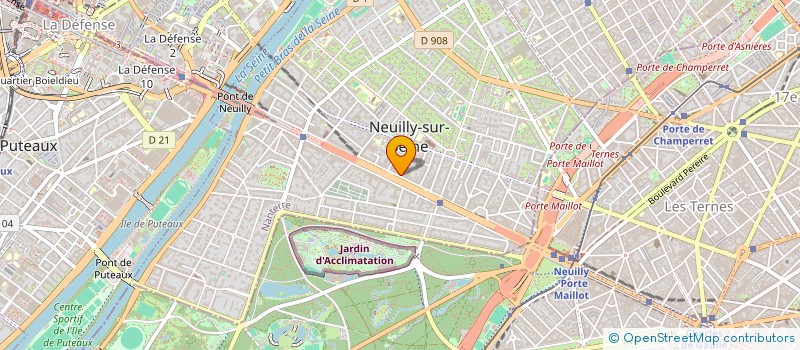 localisation de l'entreprise ANNE-LAURE ANTOINE IMMOBILIER à NEUILLY-SUR-SEINE
