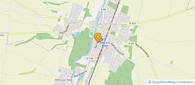 localisation de l'entreprise ANNE-LAURE CORNU, NOTAIRE  AILLY-SUR-NOYE