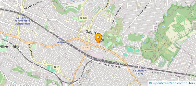 localisation de l'entreprise ANNE-LAURENCE à GAGNY