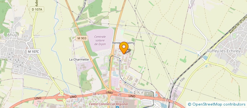 localisation de l'entreprise ANNE-LINE CUNIN - CABINET D'AVOCATS  DIJON