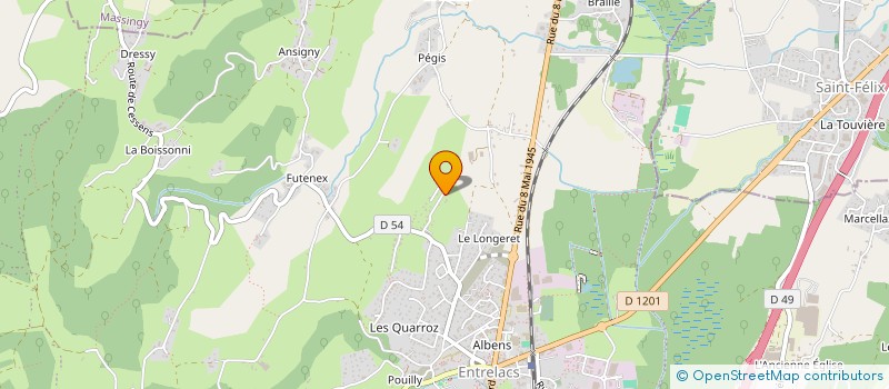 localisation de l'entreprise ANNE-LISE BARBIER  ENTRELACS