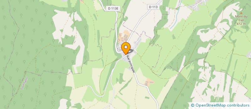 localisation de l'entreprise ANNE-LISE COIFFURE  TOURNANS