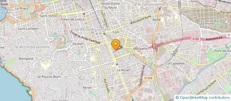 localisation de l'entreprise ANNE MADELEINE REMUZAT à MARSEILLE