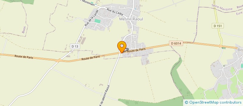 localisation de l'entreprise ANNE-MARIE  LA NEUVILLE-CHANT-D'OISEL