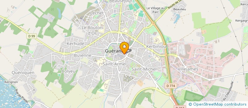 localisation de l'entreprise ANNE-MARIE CUSTODIO  GUERANDE