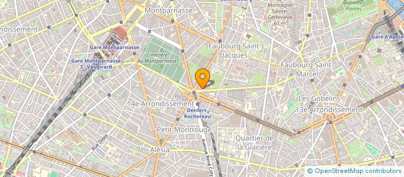 localisation de l'entreprise ANNE MARIE LE BEVILLON CONSEIL  PARIS