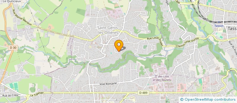 localisation de l'entreprise ANNE-MARINE  DARDILLY