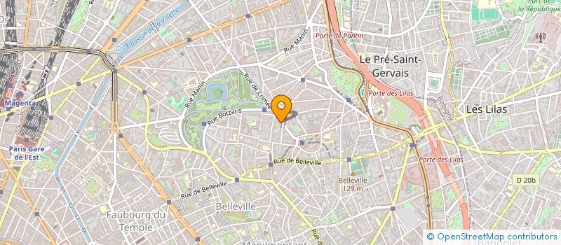 localisation de l'entreprise ANNE MOCHEL ARCHITECTURE  PARIS