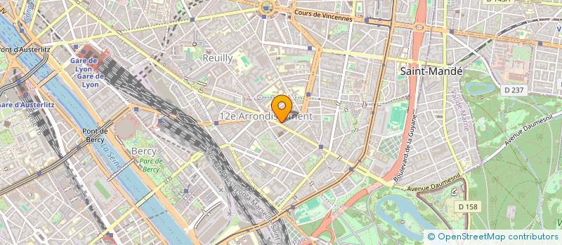 localisation de l'entreprise ANNE PAULE  PARIS