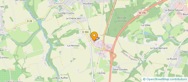 localisation de l'entreprise ANNE PEAN-TAMPE, NICOLAS BOULE, NOTAIRES ASSOCIES D'UNE SOCIETE CIVILE PROFESSIONNELLE TITULAIRE D'UN OFFICE NOTARIAL  PLOUER SUR RANCE