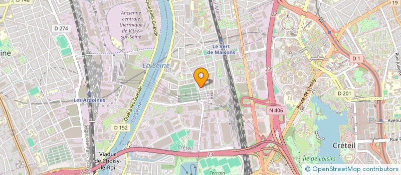 localisation de l'entreprise ANNE ROY CONSEIL  ALFORTVILLE