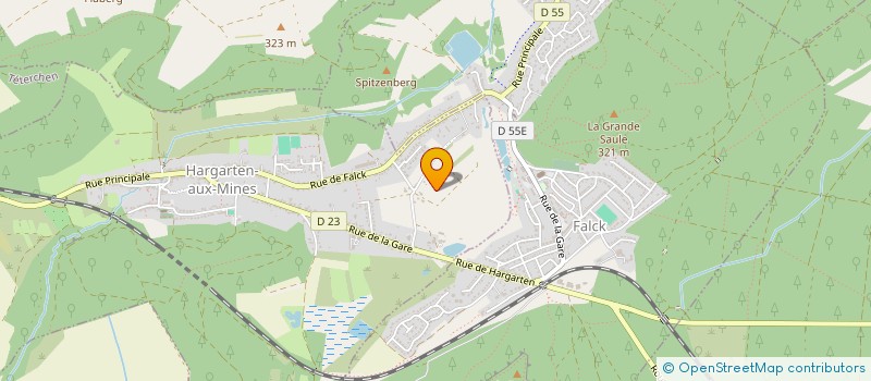 localisation de l'entreprise ANNE-SO CONSEILS  HARGARTEN-AUX-MINES