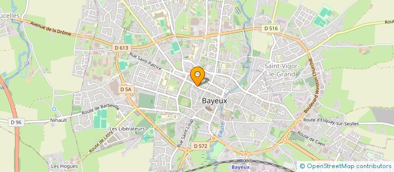 localisation de l'entreprise ANNE-SO'PTIC  BAYEUX