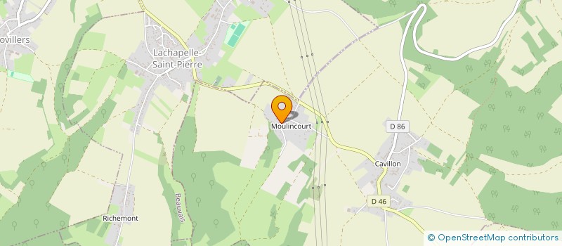 localisation de l'entreprise ANNE SOPHIE  ULLY-SAINT-GEORGES