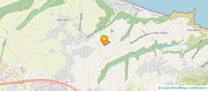 localisation de l'entreprise ANNE SOPHIE  PLERIN