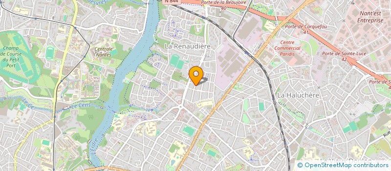localisation de l'entreprise ANNE SORET CONSEIL à NANTES