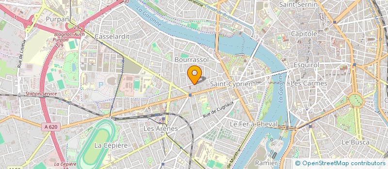 localisation de l'entreprise ANNE & VALENTIN SUPPORT à TOULOUSE