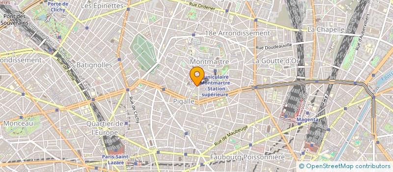 localisation de l'entreprise ANNE VAUTIER STUDIO  PARIS