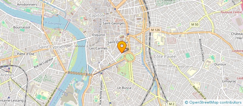 localisation de l'entreprise ANNEBECADE à TOULOUSE