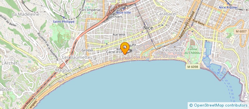 localisation de l'entreprise ANNECI à NICE