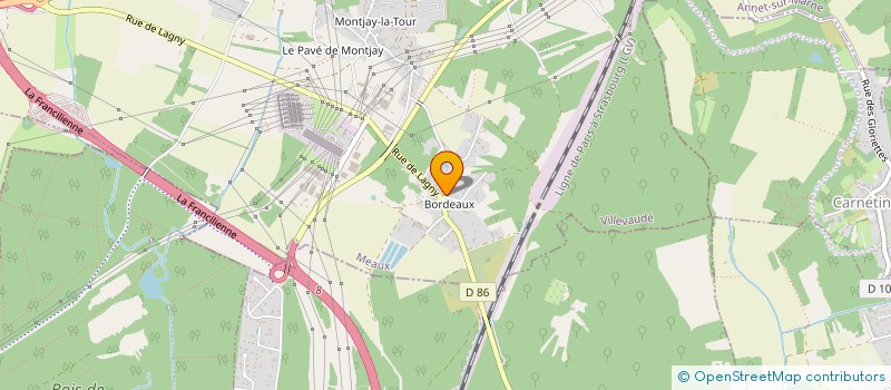 localisation de l'entreprise ANNECO à VILLEVAUDE