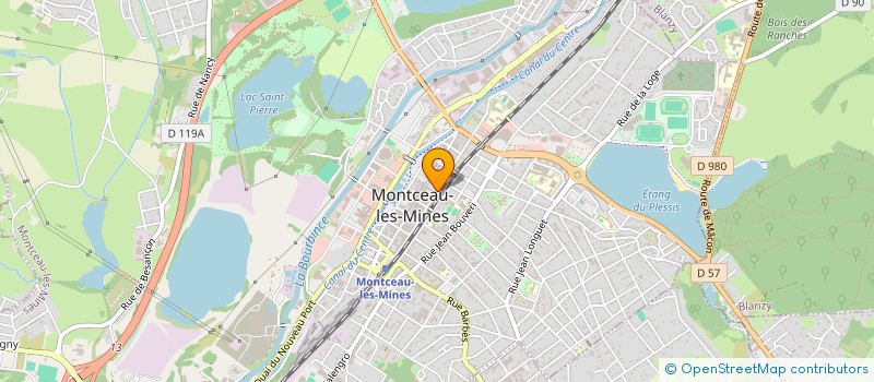 localisation de l'entreprise ANNECY AUDITION  MONTCEAU-LES-MINES