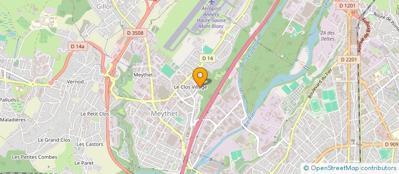 localisation de l'entreprise ANNECY COLLECTIF POUR LA TRANSITION ECOLOGIQUE ET SOLIDAIRE à ANNECY