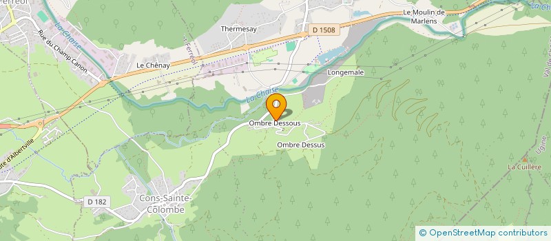 localisation de l'entreprise ANNECY HOTEL SOLUTIONS  VAL DE CHAISE