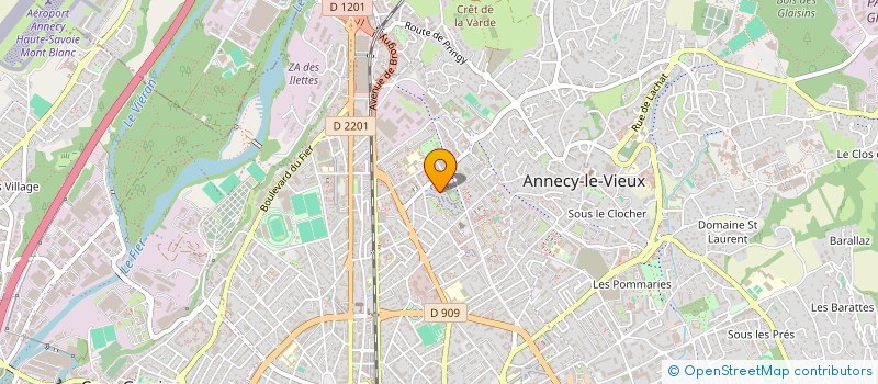 localisation de l'entreprise ANNECY MOBILE  ANNECY