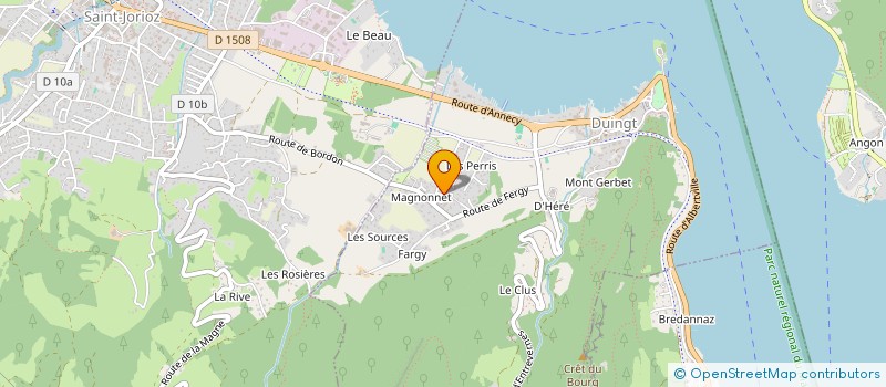 localisation de l'entreprise ANNECY STREET EVENT  DUINGT