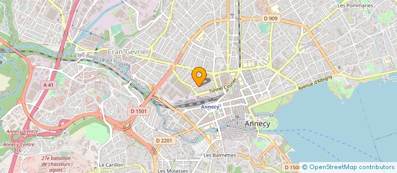 localisation de l'entreprise ANNECYDRE  ANNECY