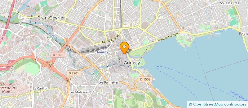 localisation de l'entreprise ANNECYLLABES  ANNECY