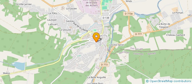 localisation de l'entreprise ANNEE HOLDING à SAINT-MARTIN-SUR-OUST