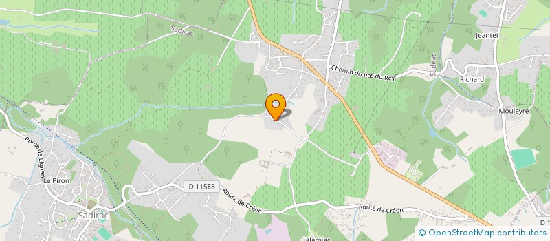 localisation de l'entreprise ANNEKA  SADIRAC