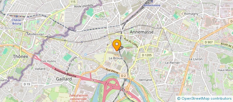 localisation de l'entreprise ANNEMASSE AGGLO EN TRANSITION à ANNEMASSE