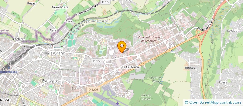 localisation de l'entreprise ANNEMASSE - FLEUTET  VILLE-LA-GRAND