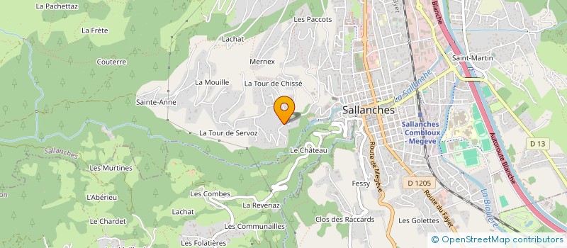 localisation de l'entreprise ANNEMASSE KIDS à SALLANCHES