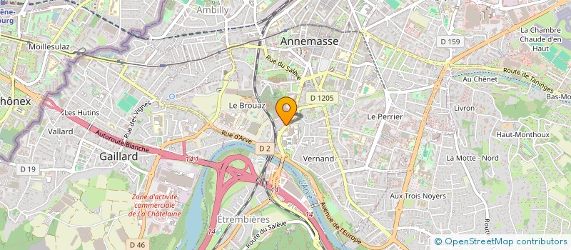 localisation de l'entreprise ANNEMASSE MEUBLES  ANNEMASSE