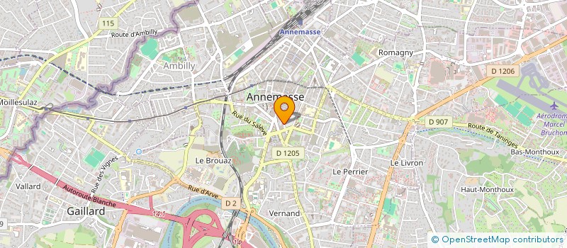 localisation de l'entreprise ANNEMASSE VIDEO à ANNEMASSE